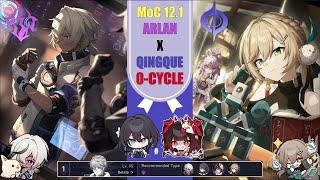 WORLD'S FIRST AND ONLY Arlan x Qingque Duo-DPS 0-Cycle