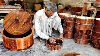 Very Cool ! Fantastic Process of Making Wooden HOT POT Like Japanese