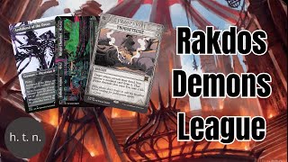 Hacking and Slashing through a League! - Rakdos Demons - MTGO Pioneer Gameplay