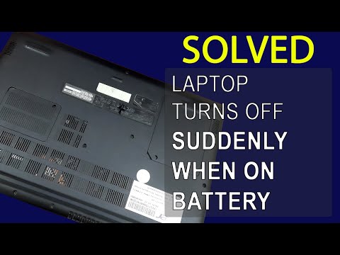 Laptop Turns off Suddenly while moving or on battery #Shorts (Laptop sudden off problem solution)