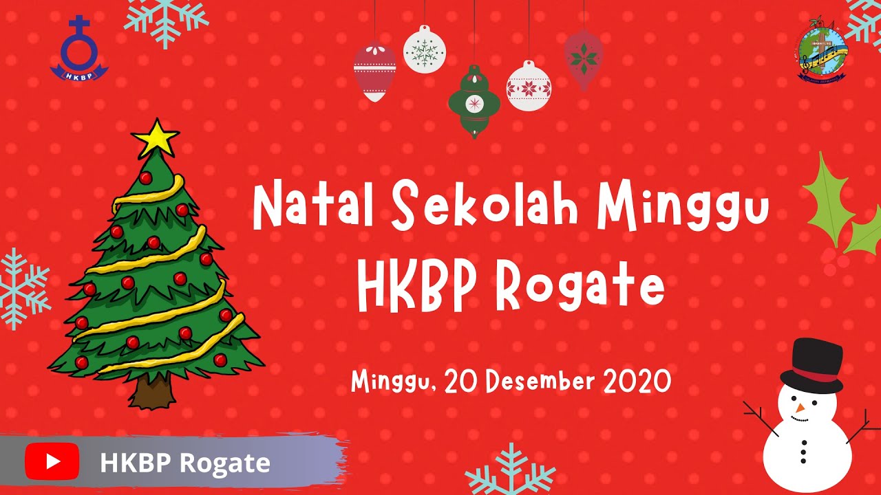 Doa Natal Anak Sekolah Minggu - Tarsiussrum3