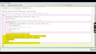 CRICKET RUNS USING MULTIPLE/NESTED DO-WHILE AND WHILE LOOP||JAVA CLASS by ASHISH