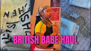 SHOPPING HAUL WITH A UK BABE | little goods | try ons