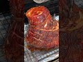 Hot Honey Bourbon Glazed Ham