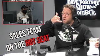 Dave Portnoy Calls Out the Barstool Sports Sales Team