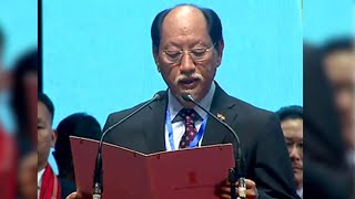 Nagaland poll results 2023: Neiphiu Rio takes oath as CM, PM Modi attends swearing-in ceremony