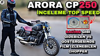 250cc RACİNG İLE KAPIŞIR !.. ARORA CP250 İNCELEME VE TOP SPEED \u0026 HEM RETRO HEM TEKNOLOJİK ARAYANLARA