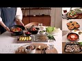 초간단 10가지 요리 레시피 / 무쇠팬으로 만드는 집밥, 스켑슐트 공구 / Cook with Me