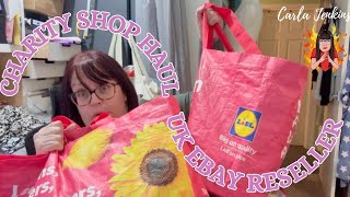 A COUPLE OF DAYS IN THE CHARITY SHOPS  = ?? | CARLA JENKINS