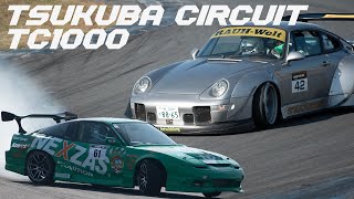 RWB PORSCHES AT THE TRACK - Drift and Grip at TC1000