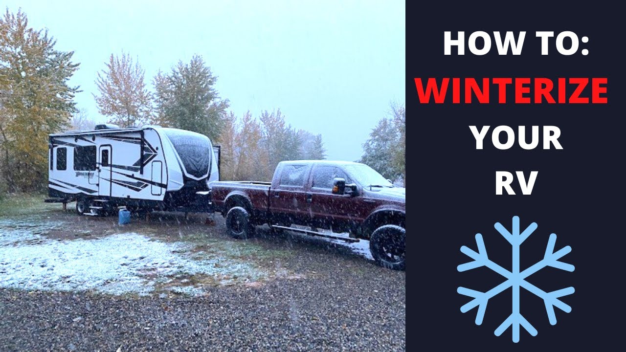 HOW TO: WINTERIZE YOUR RV - YouTube