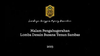 Kijang Berantai - Event Lomba Desain Busana Tenun Sambas 2023