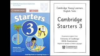 Cambridge Starter 3 - Listening For Test  1- Cambridge University Press 2007