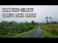 Suasana Hujan Gerimis di Kampung Cilawu Garut Jawa Barat