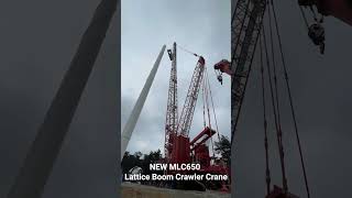 The Manitowoc MLC650 Lattice Boom Crawler Crane - Walter Payton Power Equipment