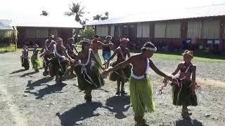 Marching dances, Maap Elementary School, Yap, Micronesia