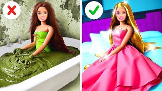 Rich VS Poor Makeover Challenge | Brilliant Gadgets and Cool Doll Hacks!
