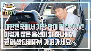 [다차TV] 국내 SUV 판매량최고!!  옵션빵빵 싼타페TM 블랙포스👍