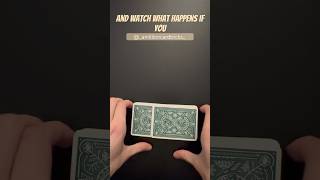 The Push Through False Shuffle - Tutorial #magic #tricks #tutorial