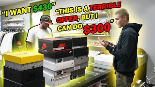 A Day in the Life of a Sneaker Store Owner *CASHING OUT CUSTOMERS*