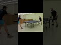 Tom Backhand Loop and Down The Line Drive Win Point vs Tyler ATTC Auburn Table Tennis Club