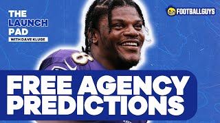 NFL Free Agency Predictions || Fantasy Football 2023