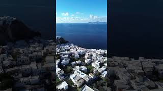 Mandraki #greece #sunrise #nisyros #dodecanese #greekislands #volcano #mountains #travel #green #sky