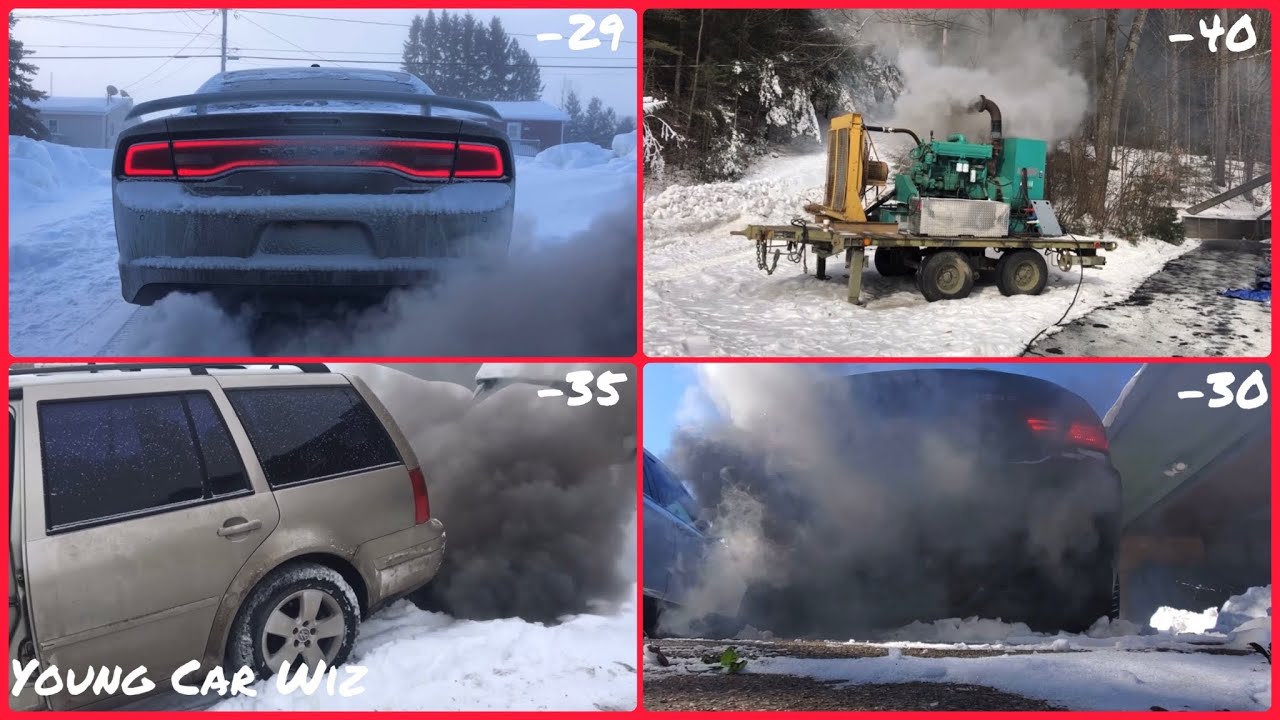 Extreme Cold Start Compilation Epic Youtube