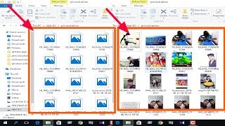 #Pictures is not showing #pc thumbnail showing pc photo hide and show