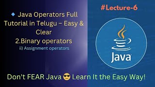 Java Assignment Operators Explained with Examples | Beginner-Friendly Guide