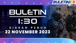 Gencatan Senjata 4 Hari, Bebaskan Sebahagian Banduan Palestin | Buletin 1.30, 22 November 2023