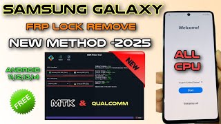 💥Samsung Galaxy Frp Lock Remove New Method-2025 / All CPU MTK \u0026 Qualcomm / All Galaxy Frp Unlock 👈