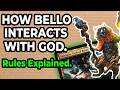 You should know this interaction. Bello and the Gods explained - MTG Rules