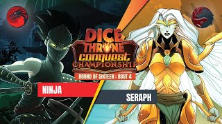 Dice Throne Conquest Tournament Round of 16 Match 5 - Ninja vs Seraph