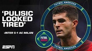 'He looked tired!' Did Pulisic' performance drop before Milan's UCL opener vs. Newcastle? | ESPN FC