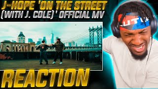 J. COLE WENT AT YA TOP 10 RAPPERS! | j-hope 'on the street (with J. Cole)' (REACTION!!!)