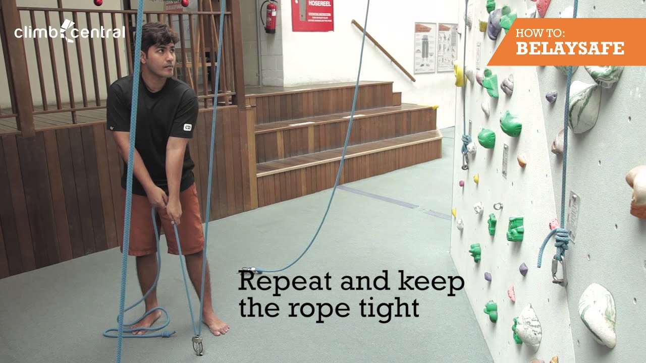 Climb Central How To Belaysafe Youtube