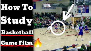 How To Watch Game Film Like A Pro - Basketball Film Study (Breakdown)
