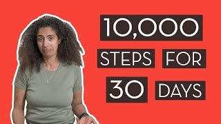 10,000 Steps For 30 Days – Our Weight Loss Results!