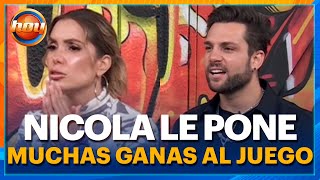 ¡Nicola Porcella pone mucho, pero mucho empeño para ganar! | Programa Hoy