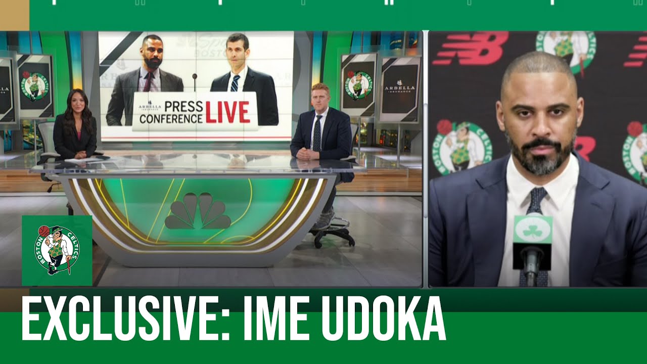 EXCLUSIVE INTERVIEW: Ime Udoka On Becoming The Celtics Head Coach - YouTube