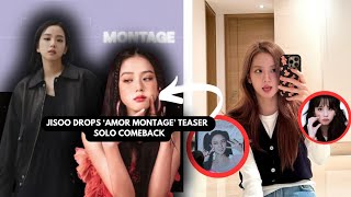 Jisoo Suddenly Drops ‘Amor Montage’ Teaser for Solo Comeback| Fans Anticipate Bold New Concept