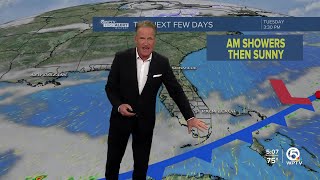 WPTV First Alert Weather forecast, evening of Jan. 13, 2025