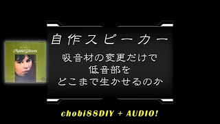 【AUDIO DIY】自作スピーカーの調整と周波数特性