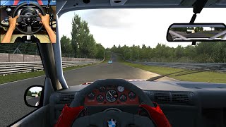 Nurburgring Nordschleife - BMW E30 M3 - Assetto Corsa Online [Steering Wheel Gameplay]