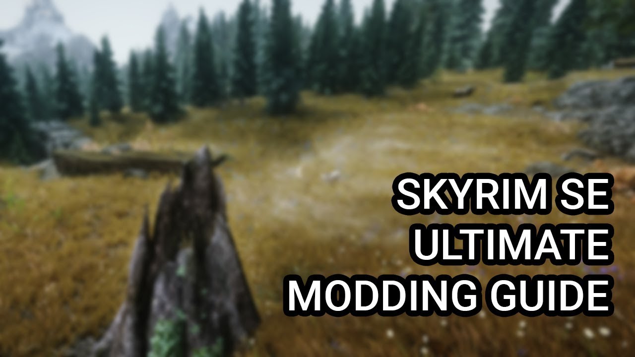 Skyrim SE Ultimate Modding Guide - Released - YouTube