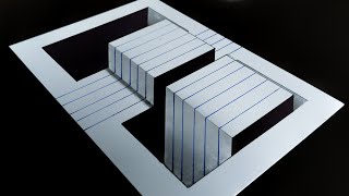 How To Draw 2022 3D Drawing Trick Art On Paper | 3D Drawing Illusion - Trick Art | 3D Drawing