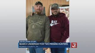 Search underway for missing hunters in Murray County