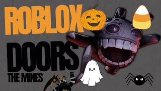 This run was CRAZY! Roblox Doors The Mines with Trick or Treat Halloween Modifier.