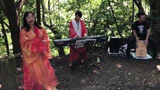 20191007天岩戸別神社例祭 奉納歌 佐那人さん